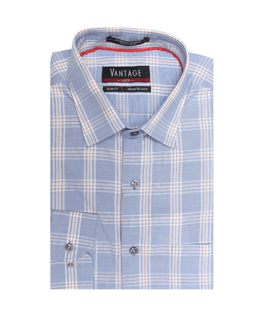 Vantage Uber Bamboo Stretch Slim Fit Long Men’s Shirt