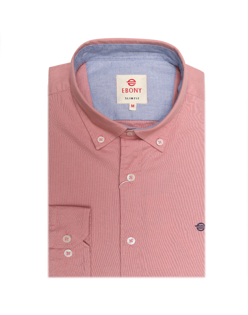 Ebony Casuals Stretch Slim Fit Long Sleeve Mens Shirt