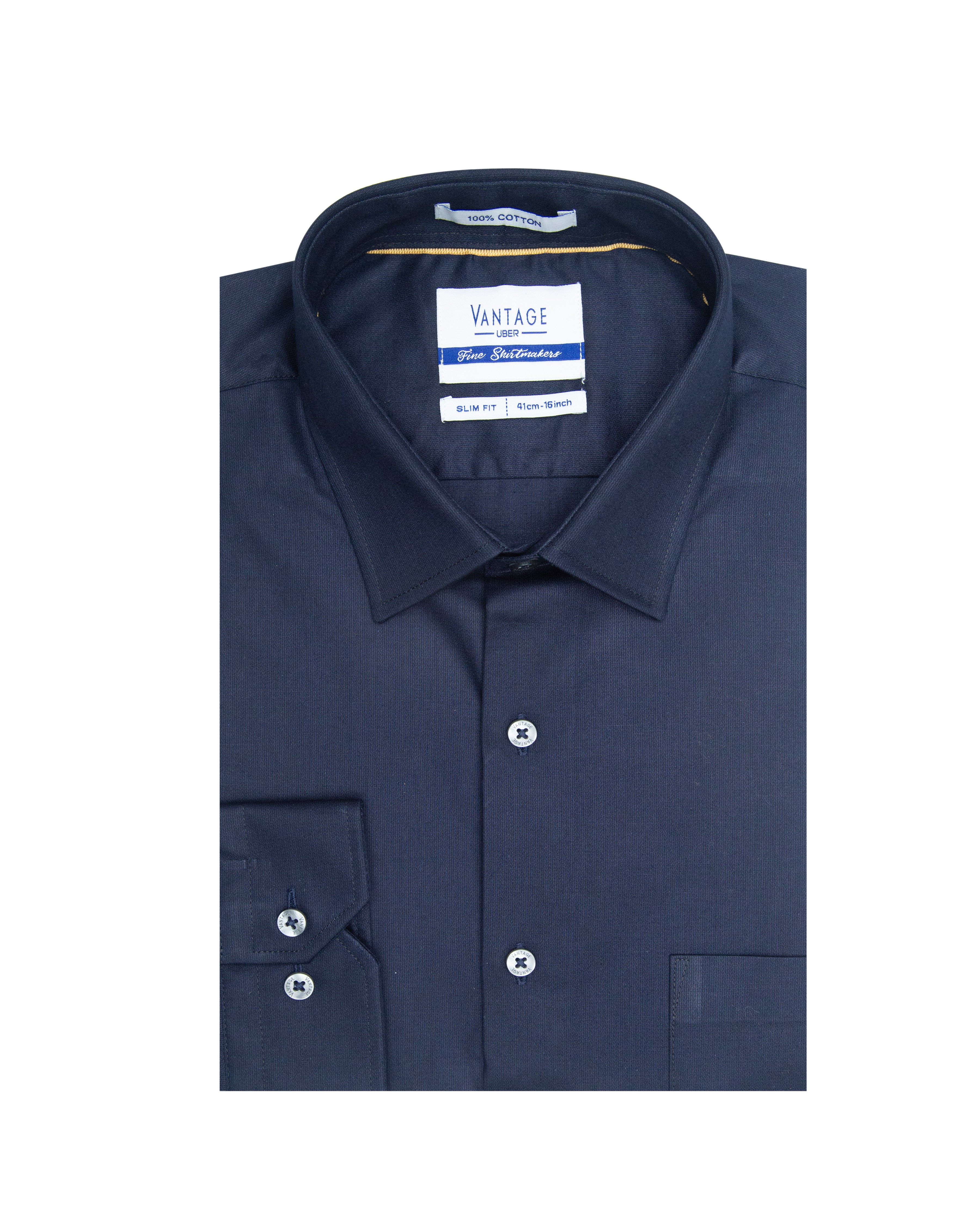 Vantage Uber Slim Fit Long Sleeve Men’s Shirt