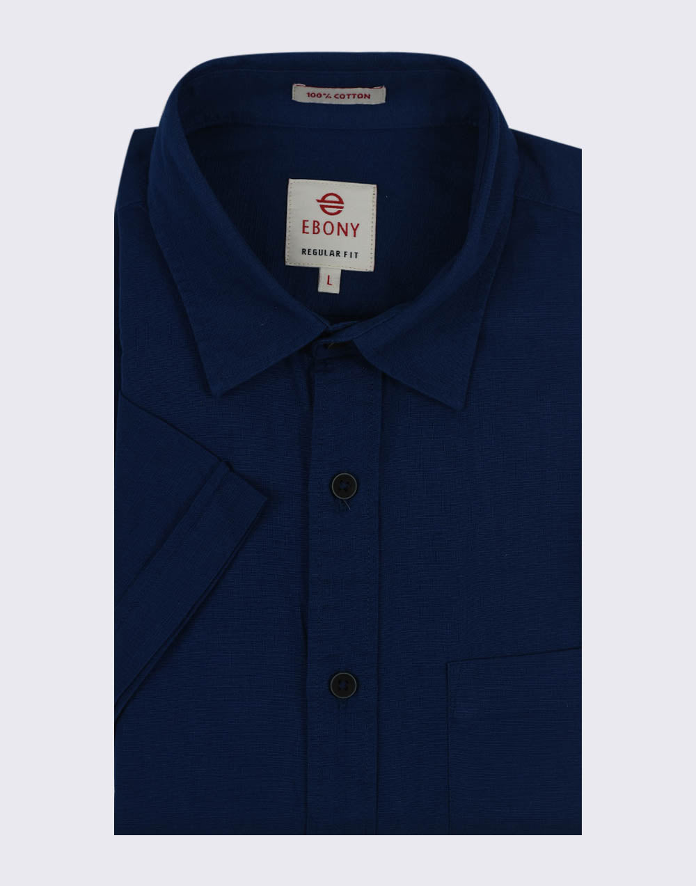 Ebony Casual Regular Fit Short Sleeve  Men’s Shirt