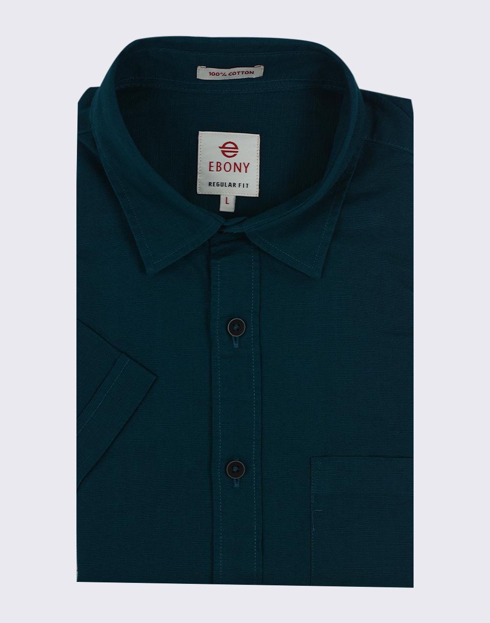 Ebony Casual Regular Fit Short Sleeve  Men’s Shirt