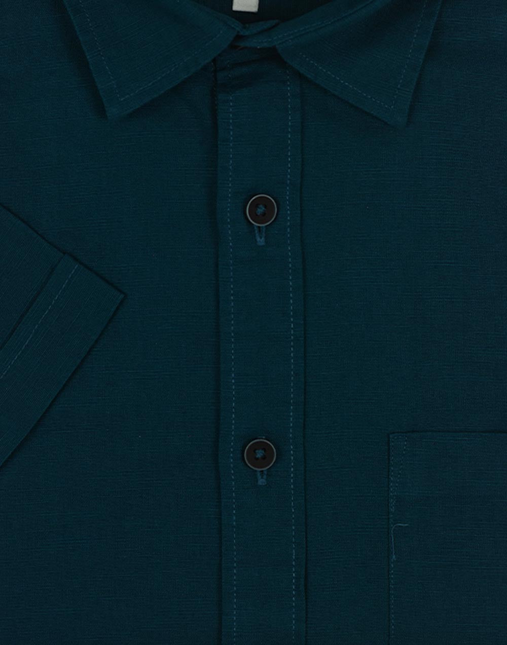 Ebony Casual Regular Fit Short Sleeve  Men’s Shirt