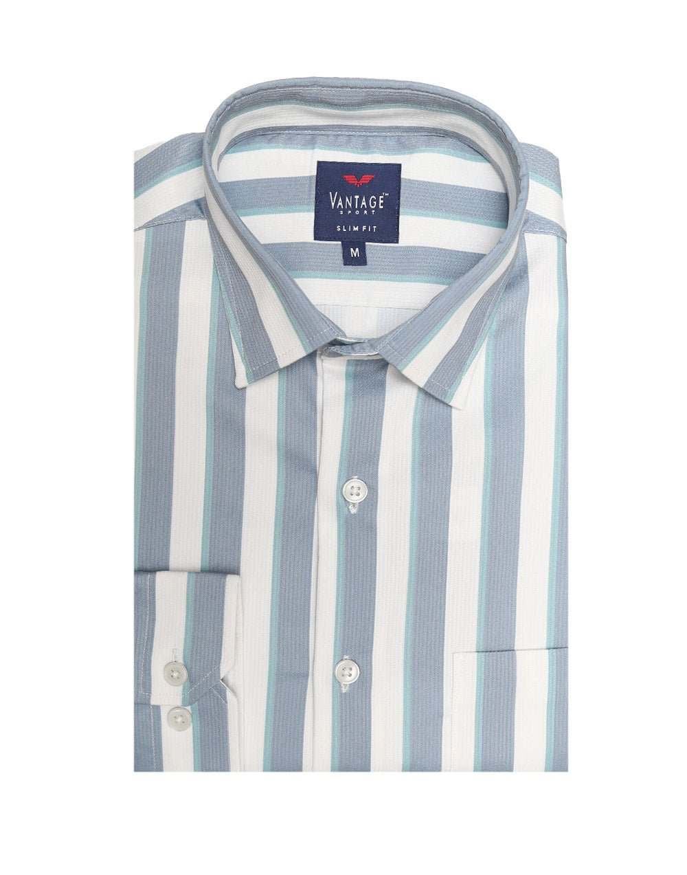 Vantage Sports Slim Fit Long Sleeve Mens Shirt