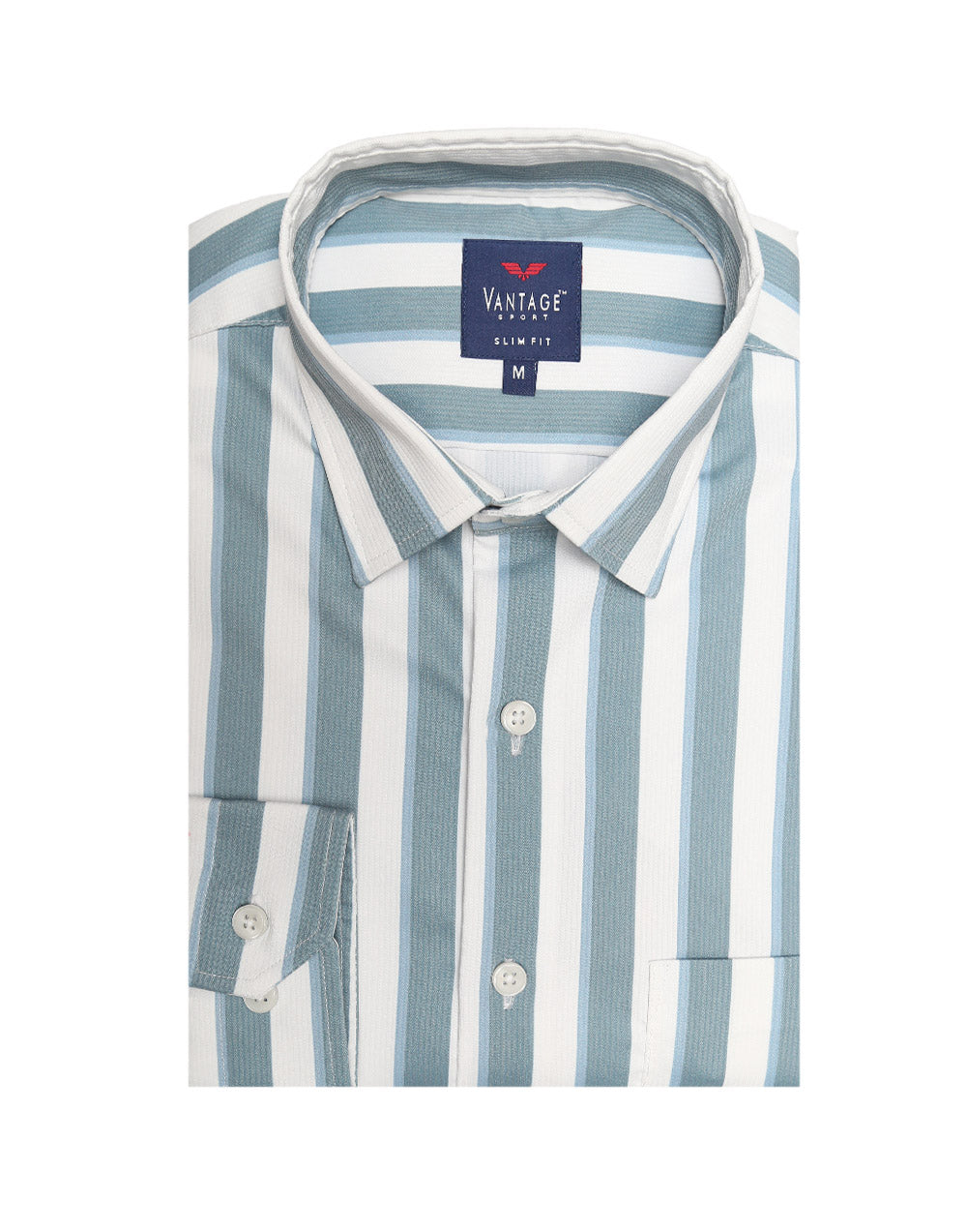 Vantage Sports Slim Fit Long Sleeve Mens Shirt