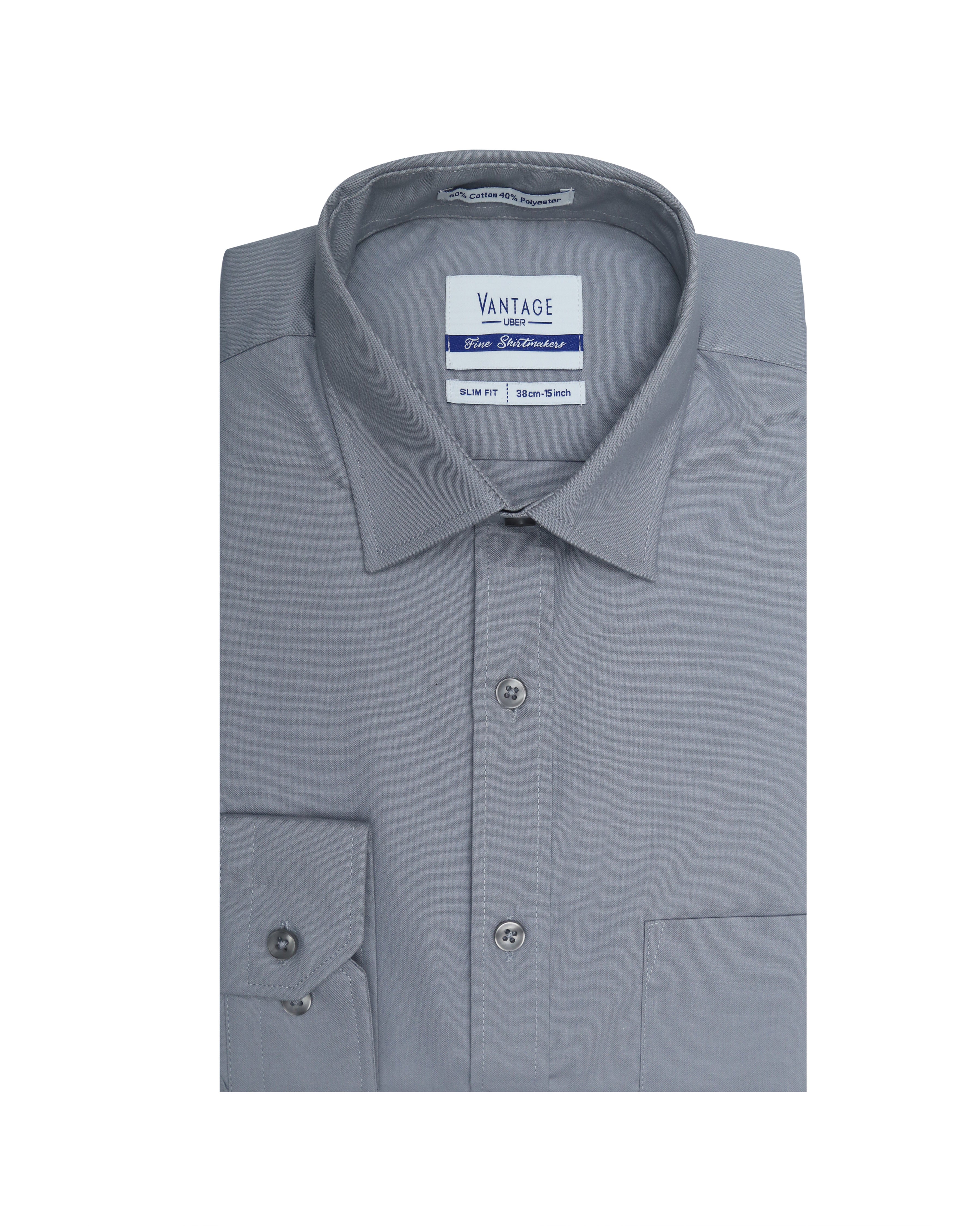 Vantage Uber Slim Fit Long Sleeve Men’s Shirt