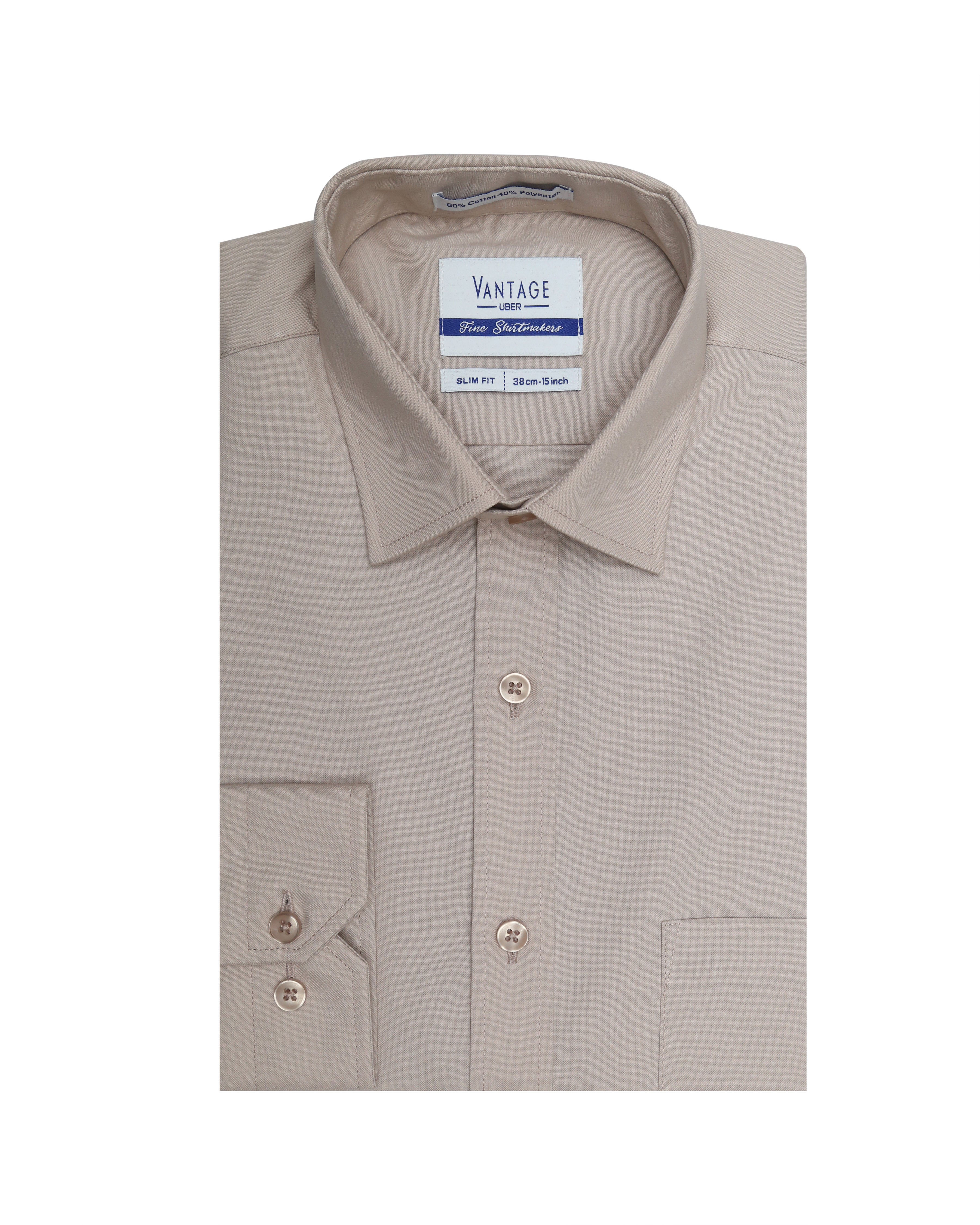 Vantage Uber Slim Fit Long Sleeve Men’s Shirt