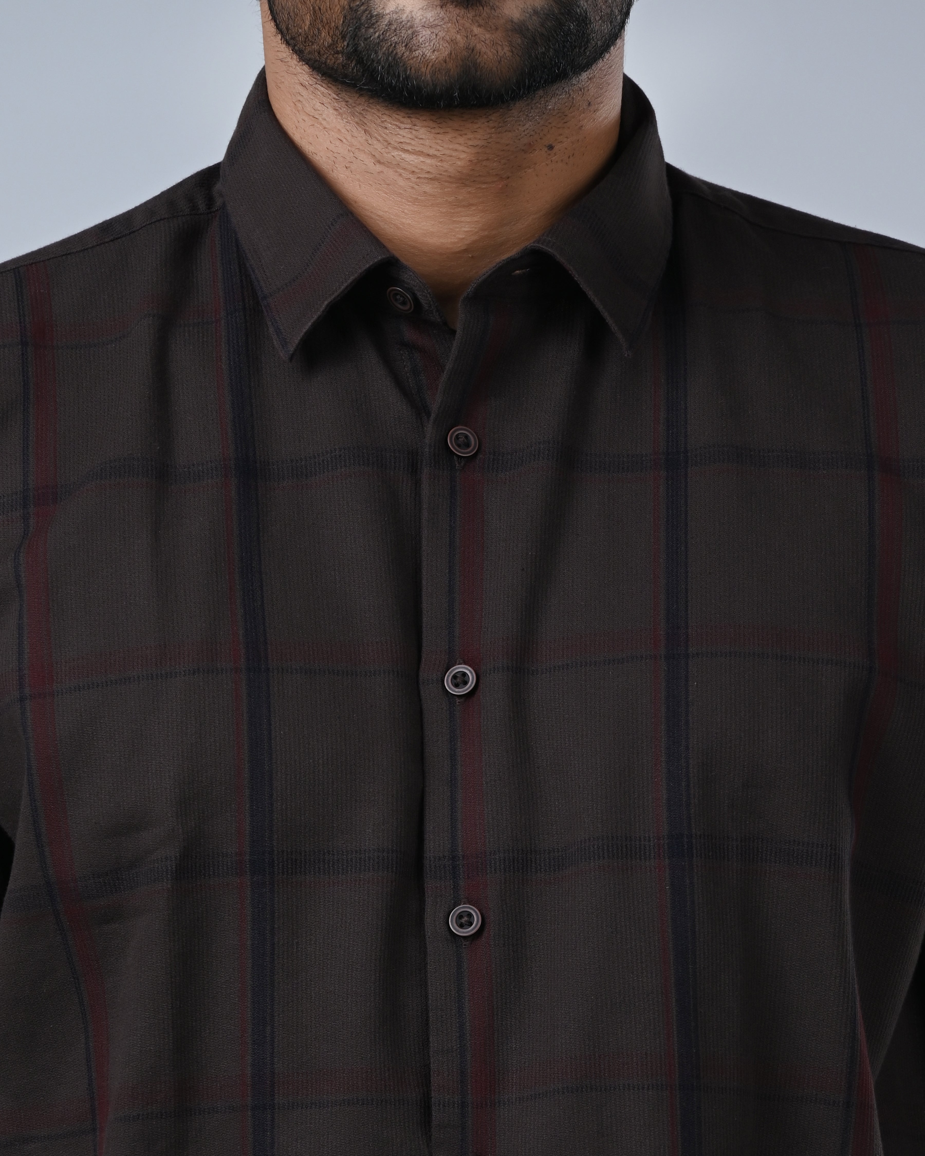Vantage Men’s Corduroy Casual Shirt – 100% Cotton Relax Fit Short Sleeve