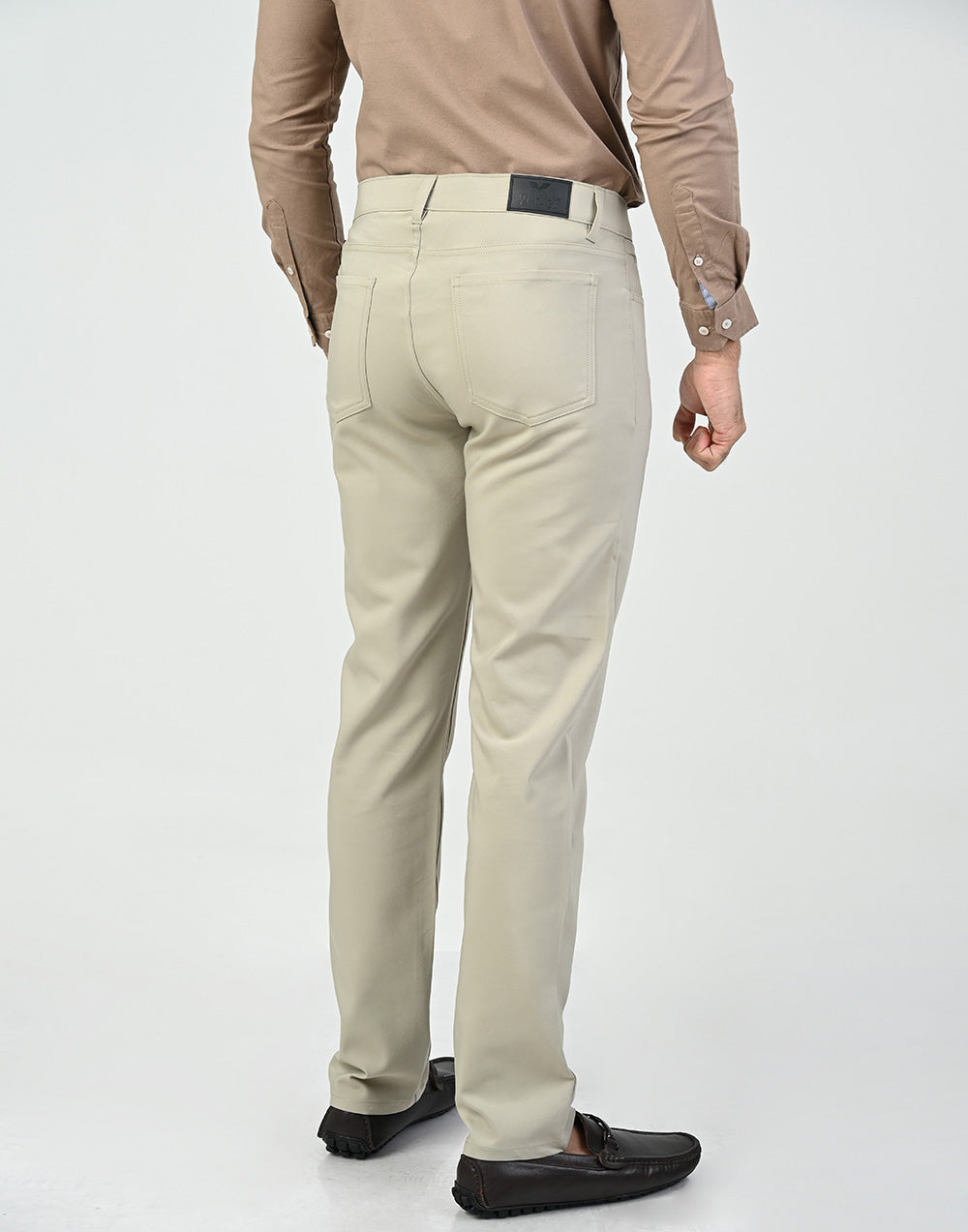 Vantage Men’s Slim Fit 5 Pocket Casual Pant Jet Black