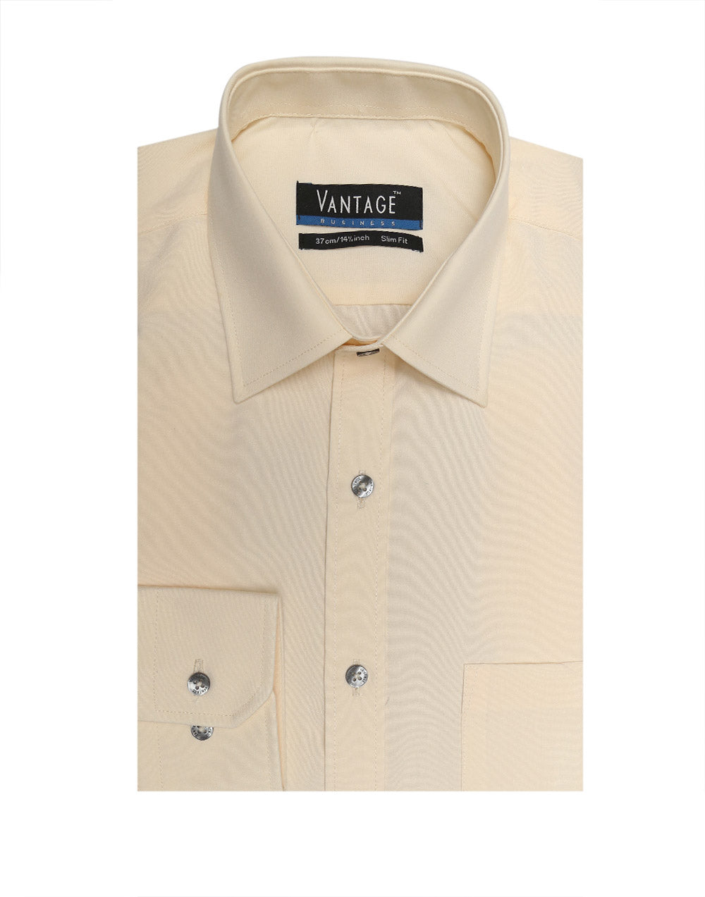 Vantage Business Slim Fit Long Sleeve Mens Shirt