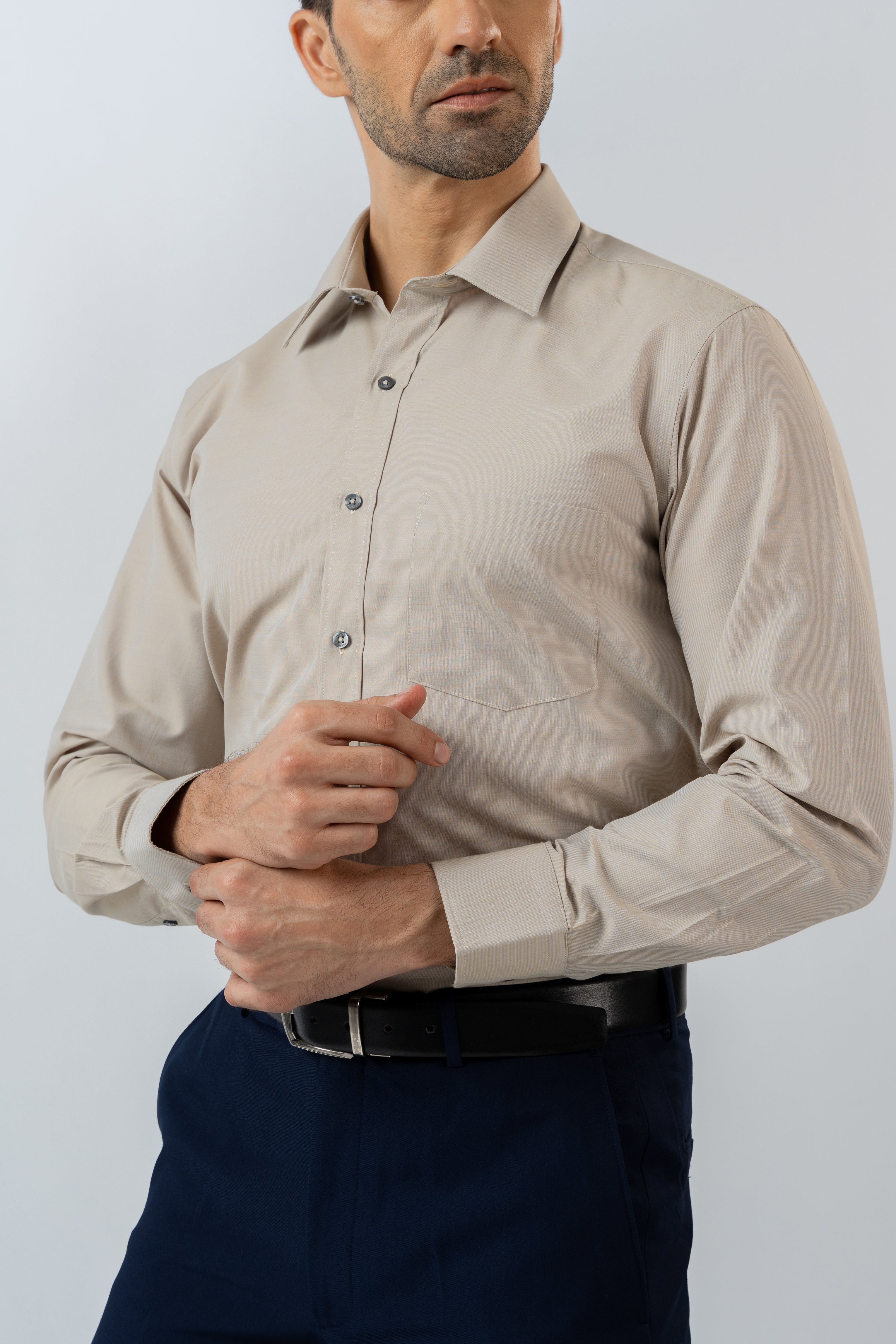 Vantage Business Slim Fit Long Sleeve  Mens Shirt