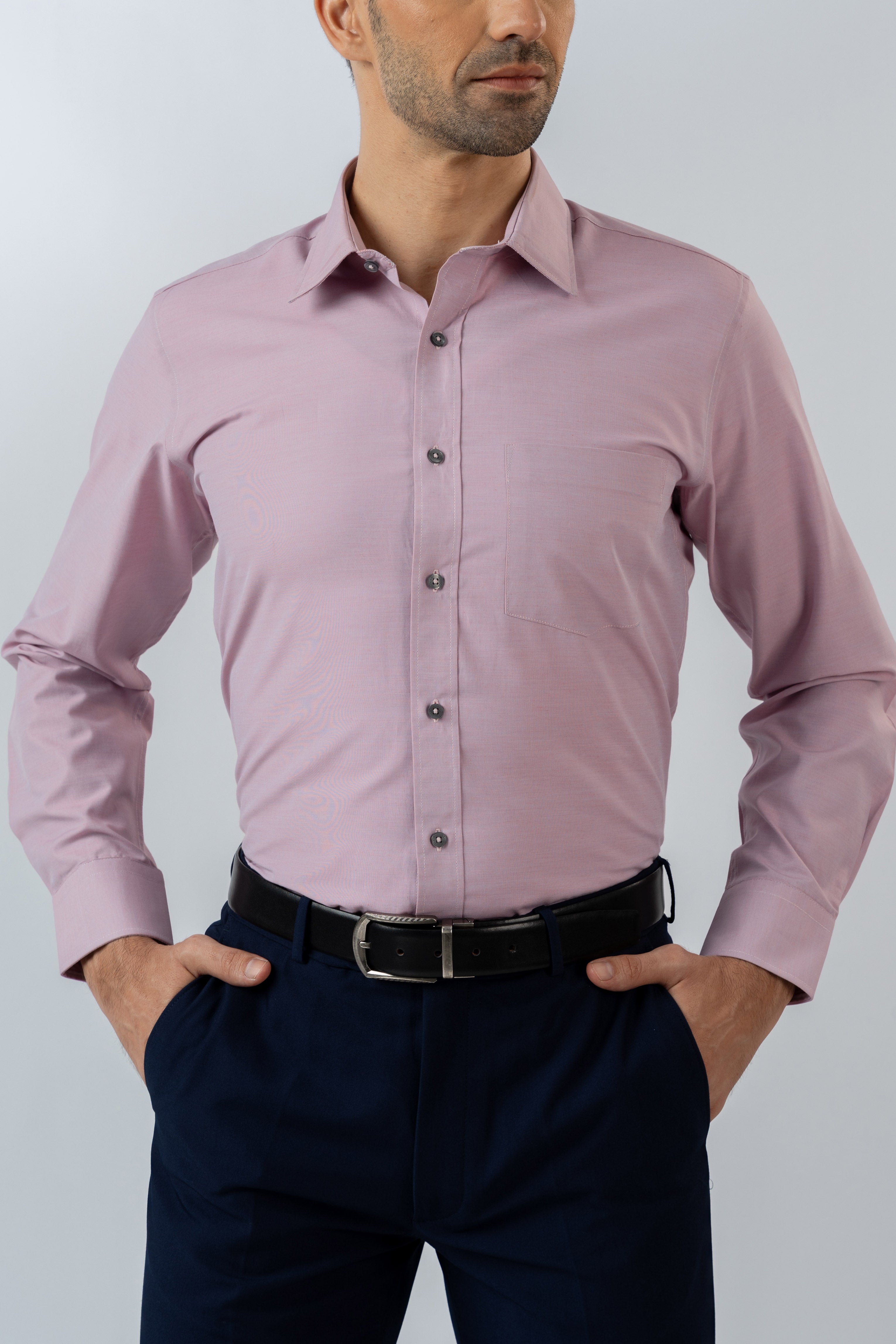 Vantage Business Slim Fit Long Sleeve  Mens Shirt