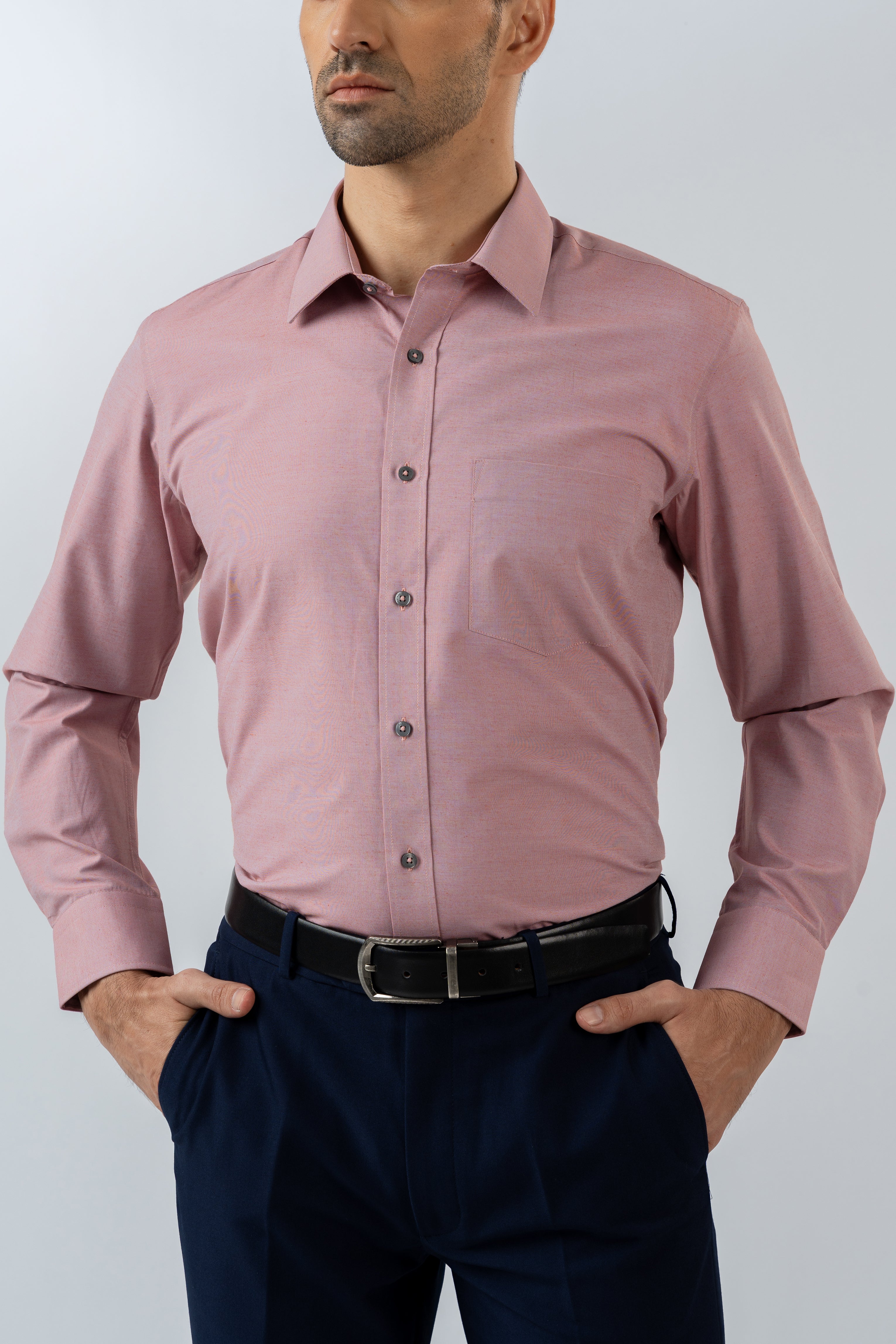Vantage Business Slim Fit Long Sleeve  Mens Shirt