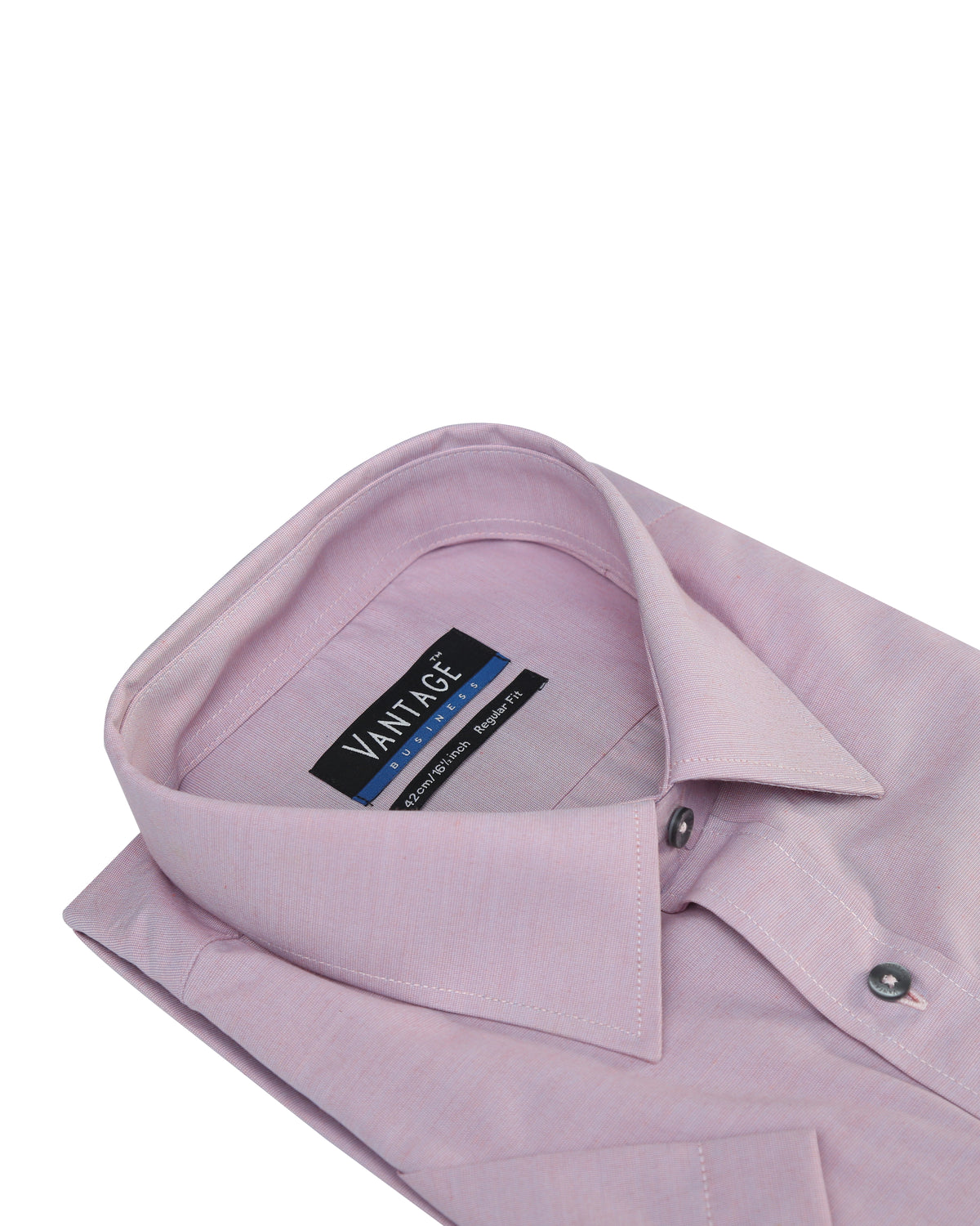 Vantage Men’s Business Shirt – Regular Fit Short Sleeve